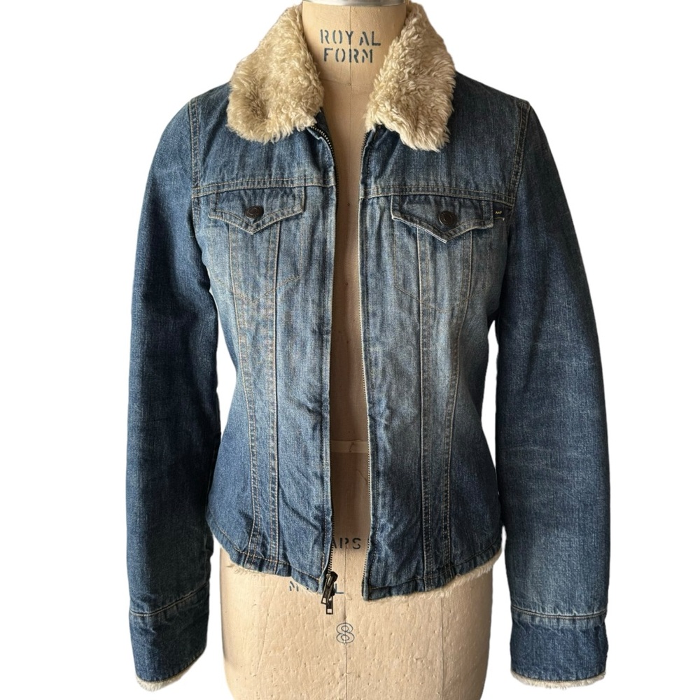 Vintage 90s Abercrombie & Fitch Jean Jacket - Picture 3 of 5